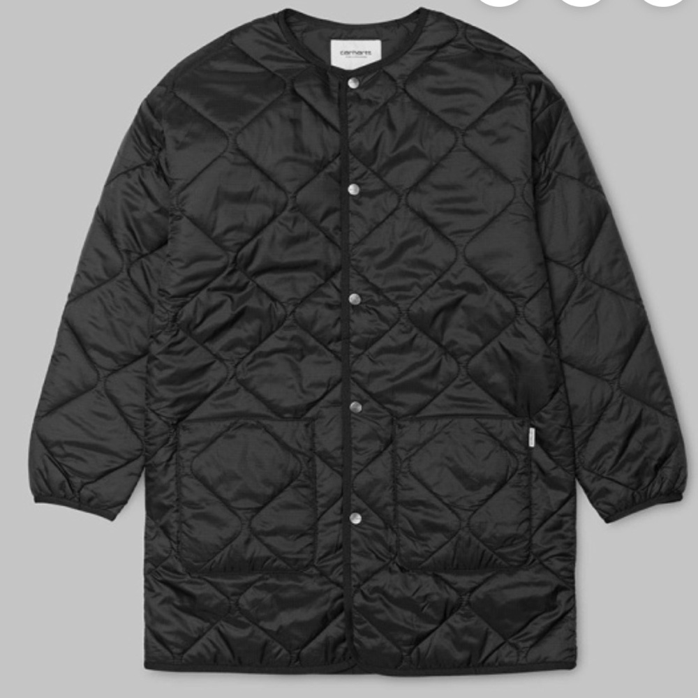 Carhartt WIP Black Quilted Women's Jane Liner Puffer Jacket